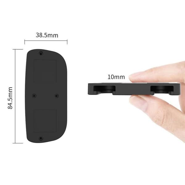 PS4 / PS5 Spelkontroller Hängare Fäste Under Skrivbord Förvaringsställ Svart