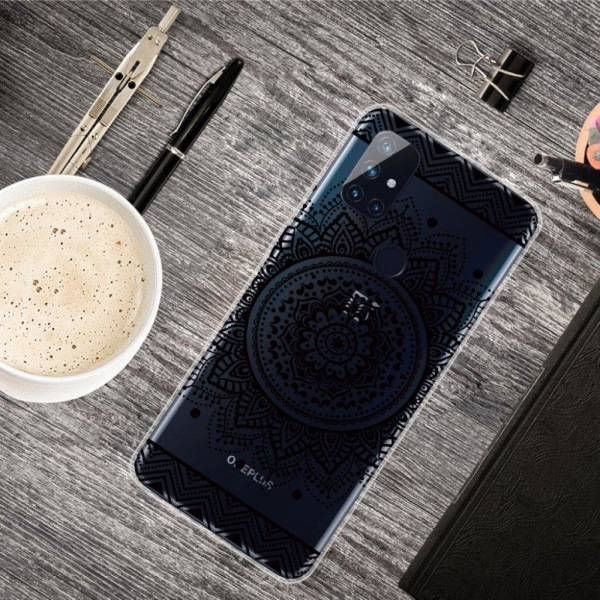 Deco OnePlus Nord N10 5G kotelot - Mandala Kukka Black