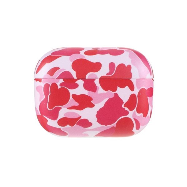 AirPods Pro-etui med camouflage-tema - Camouflage Rød Red