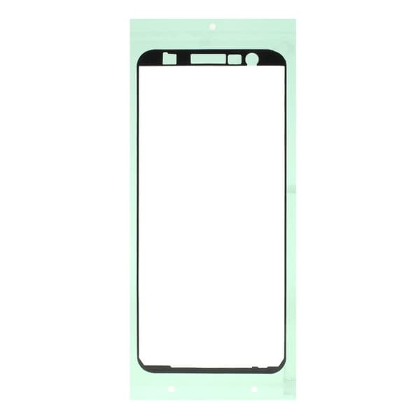 Samsung Galaxy J6 Plus (2018) OEM selvklebende klistremerke for frontramme Black