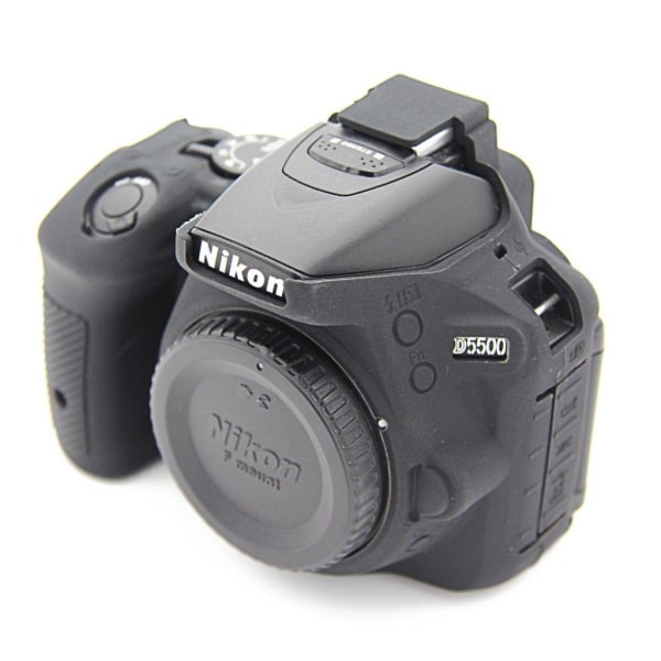 Nikon D5500 D5600 kamerskal i silikon material mjukt skyddan