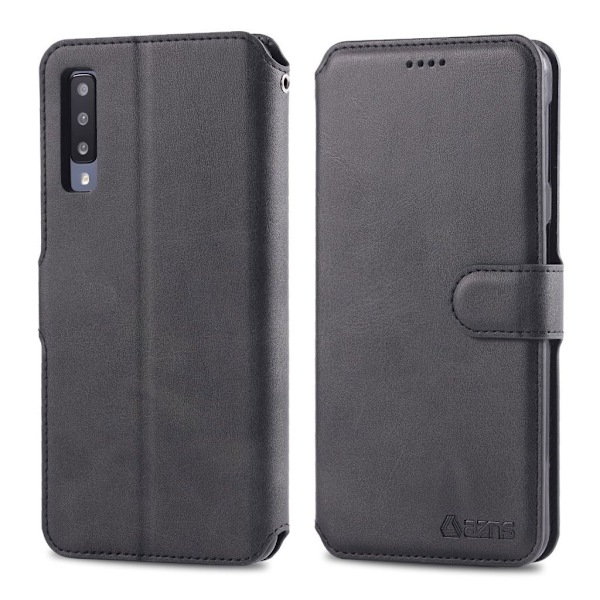 AZNS Samsung Galaxy A50 lædercover - sort Black