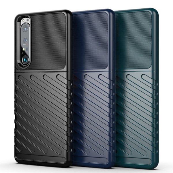 Thunder Sony Xperia 1 III Etui - Blå Blue