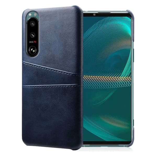 Dual Card Etui Sony Xperia 5 III - Blå Blue