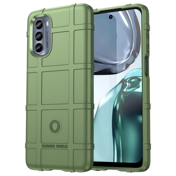 Rugged Shield Motorola Moto G62 5G skal - Grön Grön