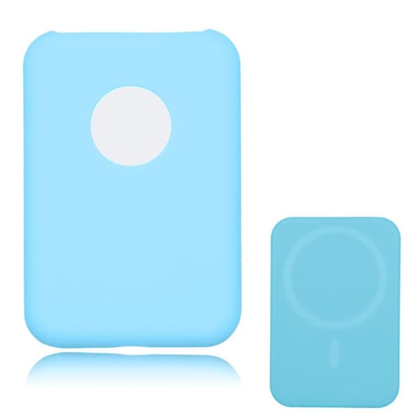 Apple MagSafe Charger silikone cover - Lysende Blå Blue