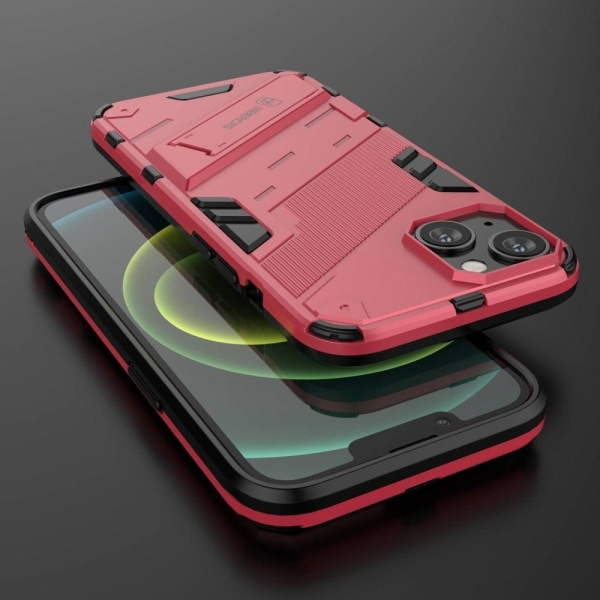 Shockproof Hybrid Suojakuori With A Modern Touch For iPhone 14 - Rose Pink