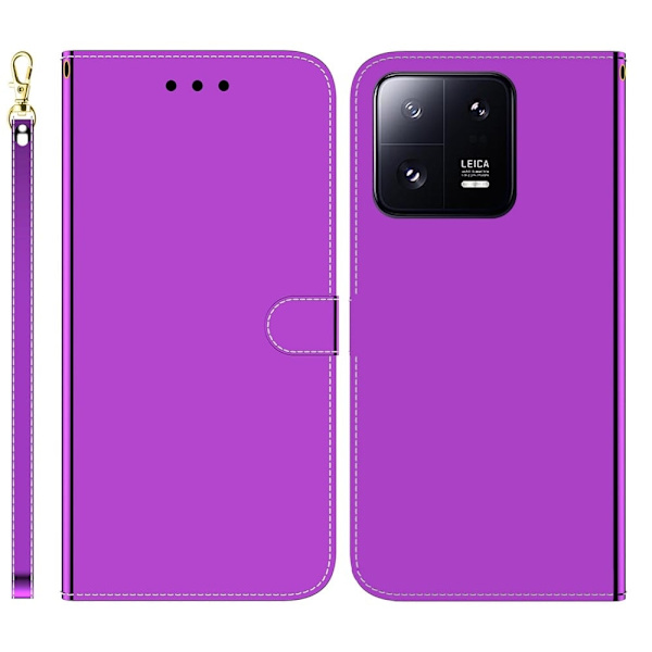 Mirror Xiaomi 13 Pro Flip Etui - Lilla Purple