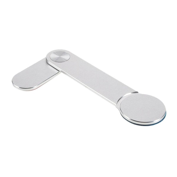 Universal aluminum alloy magnetic side mount phone holder - Silv Silvergrå