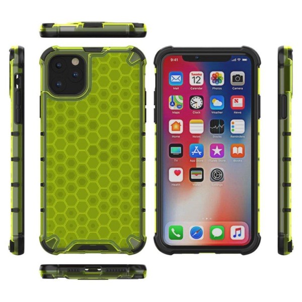 Bofink Honeycomb iPhone 11 etui - Grøn Green