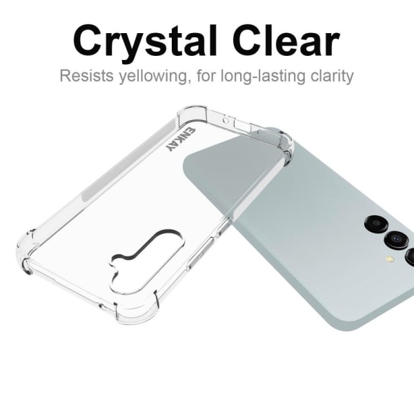 ENKAY clear drop-proof case for Samsung Galaxy A54 Transparent