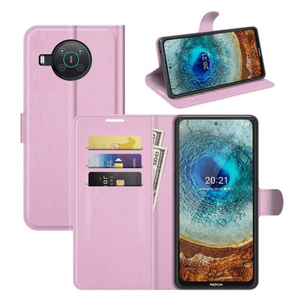 Classic Nokia X10 / Nokia X20 flip kuoret - Pinkki Pink