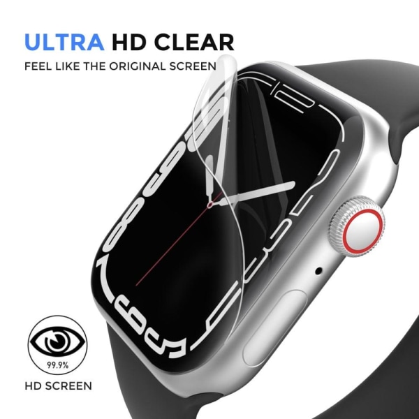 2Pcs Apple Watch Series 8 (45mm) HD screen protector Transparent