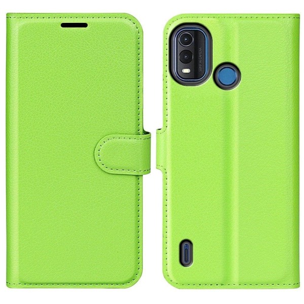 Klassisk Nokia G11 Plus Flip Etui - Grøn Green