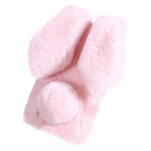 Fluffy Rabbit Samsung Galaxy A10 skal - Rosa Rosa
