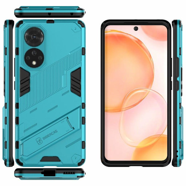 Stødsikker Hybrid Cover med A Moderne Touch til Honor 50 - Babyblå Blue