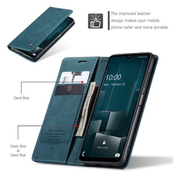 CaseMe Samsung Galaxy A32 5G Vintage Etui - Blå Blue