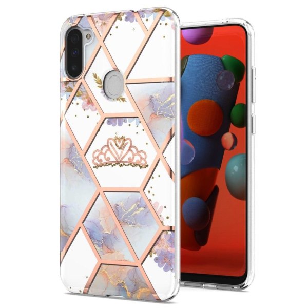 Marble Samsung Galaxy M11 / A11 Etui - Krone Multicolor