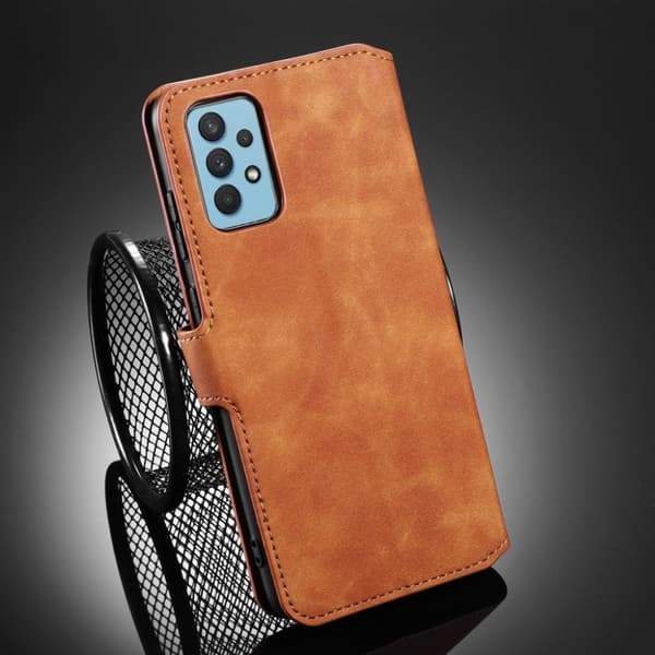 DG.MING Samsung Galaxy A32 retroetui - Brun Brown