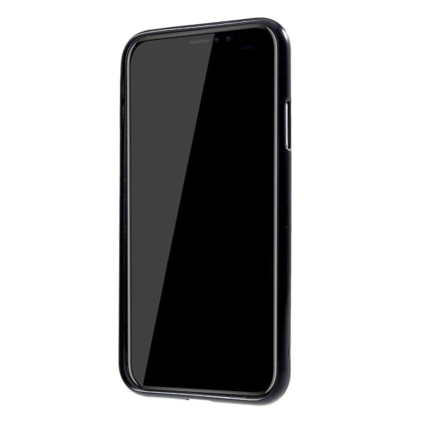 IPhone 9 mobilskal silikon frostad - Svart Svart