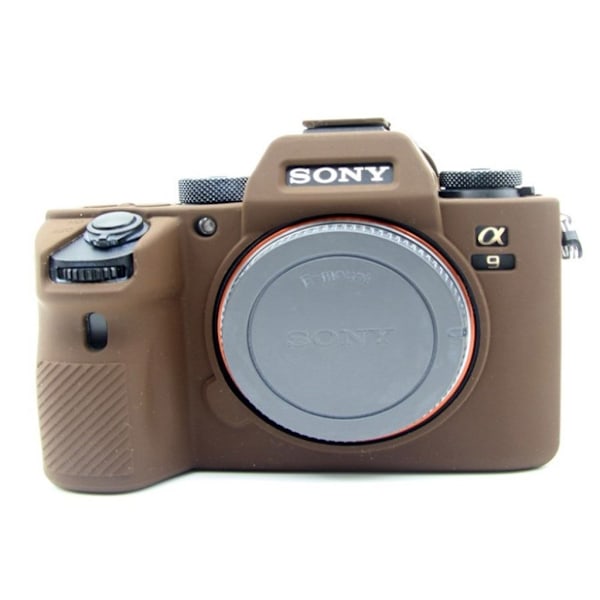 Sony Alpha A9 blødt silikone etui - Kaffe Brown