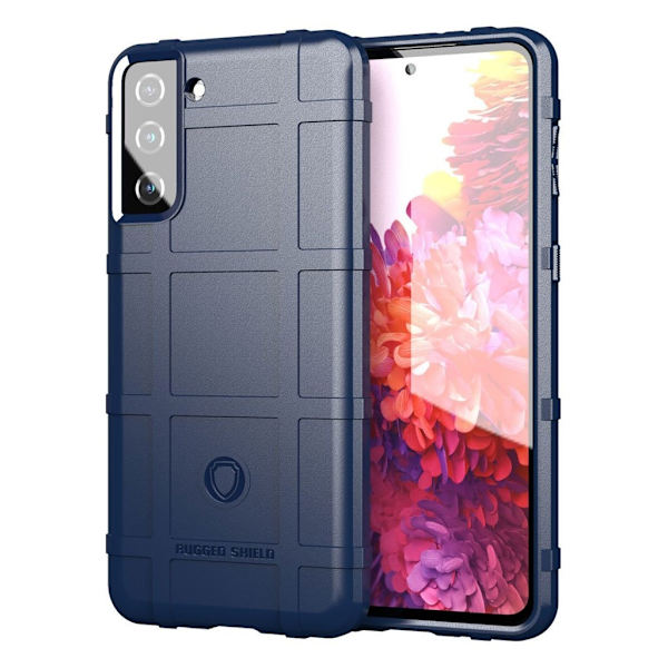 Rugged Shield etui - Samsung Galaxy S21 Plus - blå Blue