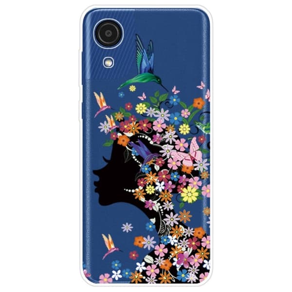 Deco Samsung Galaxy A03 Core skal - Blomälva multifärg