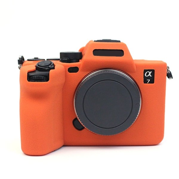 Sony A7 IV silikonisuojus - Oranssi Orange