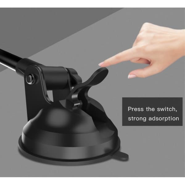 YESIDO C40 Universalholder til bilmontering Black