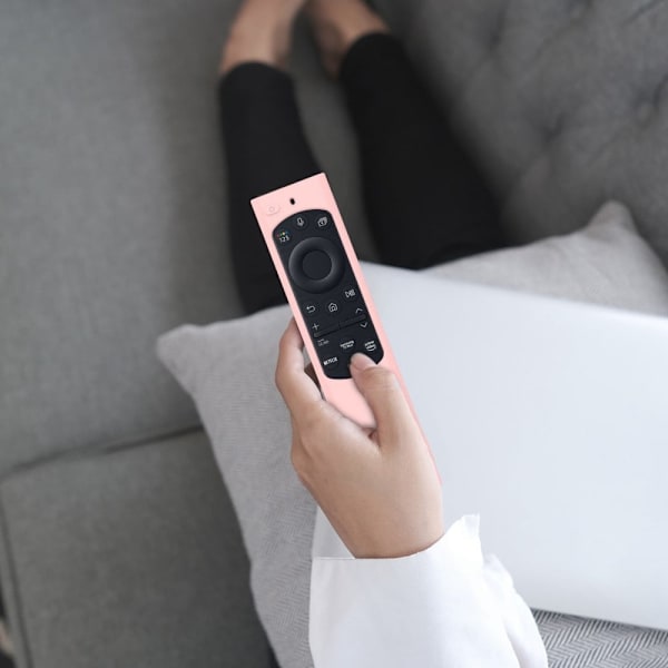 Samsung Remote BN59 silikonöverdrag - Rosa Rosa