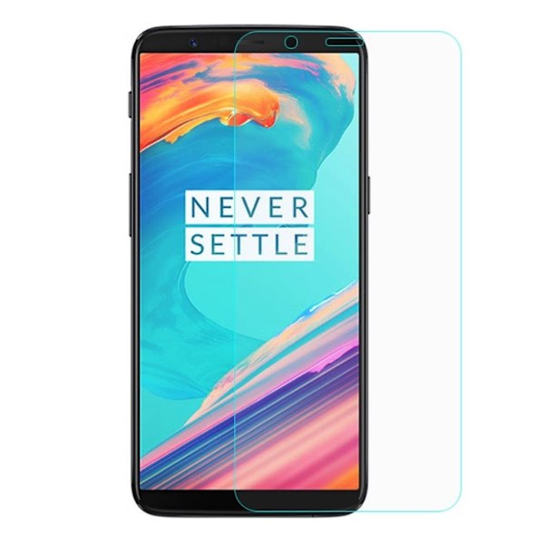 OnePlus 5T hærdet glas beskyttelsesskærm Transparent
