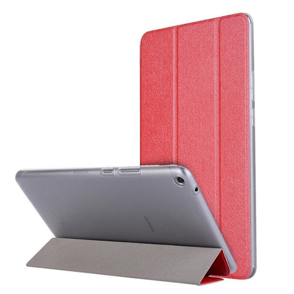 Huawei MediaPad T3 8.0 moderni nahkakotelo - Punainen Red