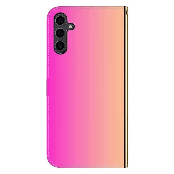 Mirror Samsung Galaxy A24 4G Flip Etui - Lyserød Pink