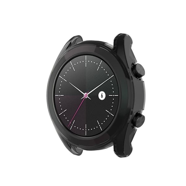 Huawei Watch GT 46mm durable clear bumper - Grey Silver grey