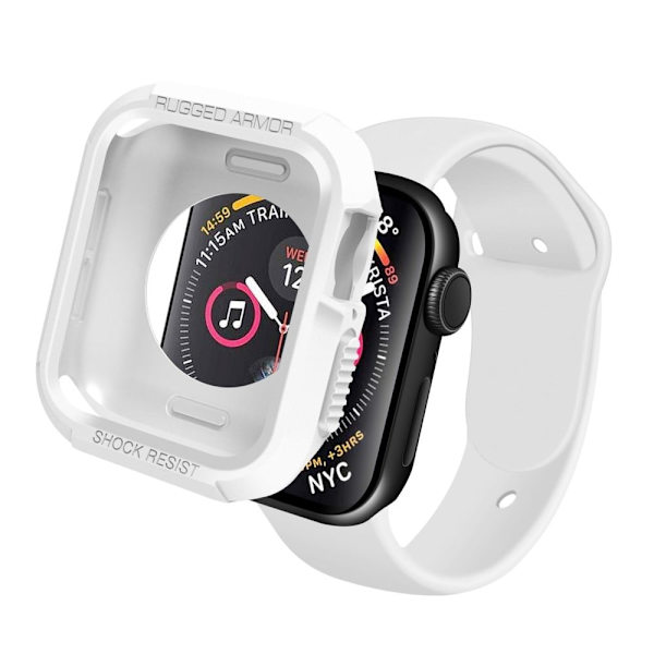 Apple Watch (45 mm) TPU-skal - Vit Vit