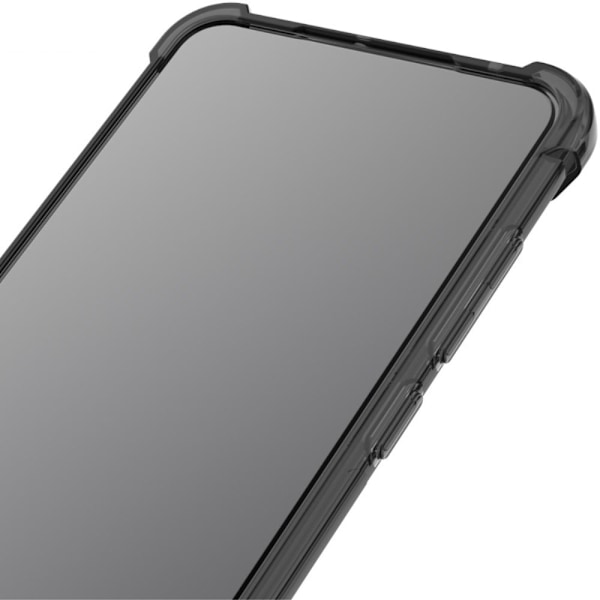 IMAK Airbag Cover til Xiaomi 12T Pro - Gennemsigtig Sort Black