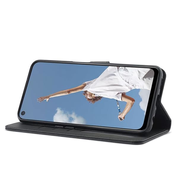 LC.IMEEKE Oppo A54 5G / A74 5g / A93 5g Flip Etui - Sort Black
