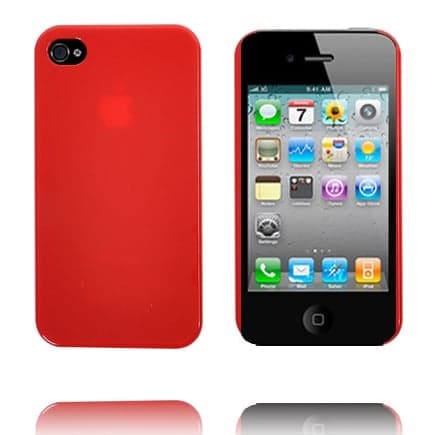 Candy Hard Shell (Lyserosa) iPhone 4S-cover Red