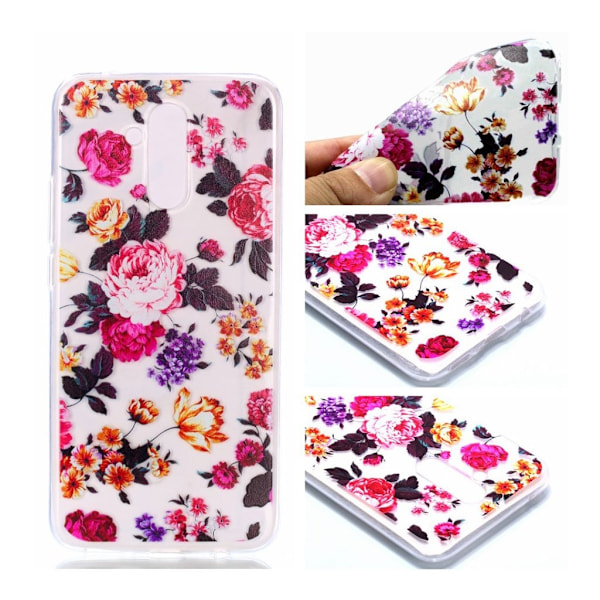 Huawei Mate 20 Lite mönstrat flexibelt fodral - Vacker Blomma multifärg