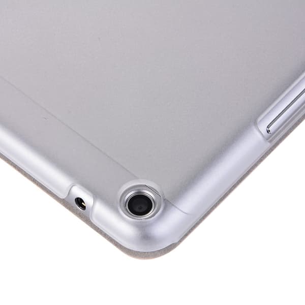 Huawei Mediapad T3 8.0 Silk Tekstur PU Lær Flip Etui - Mörkblå Blue