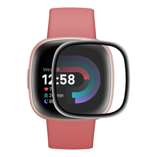 HAT-PRINCE Fitbit Sense 2 / Versa 4 clear screen protector Transparent