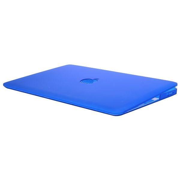 Hard Shell Transparent (Blå) Macbook Air 13.3" Cover Blue