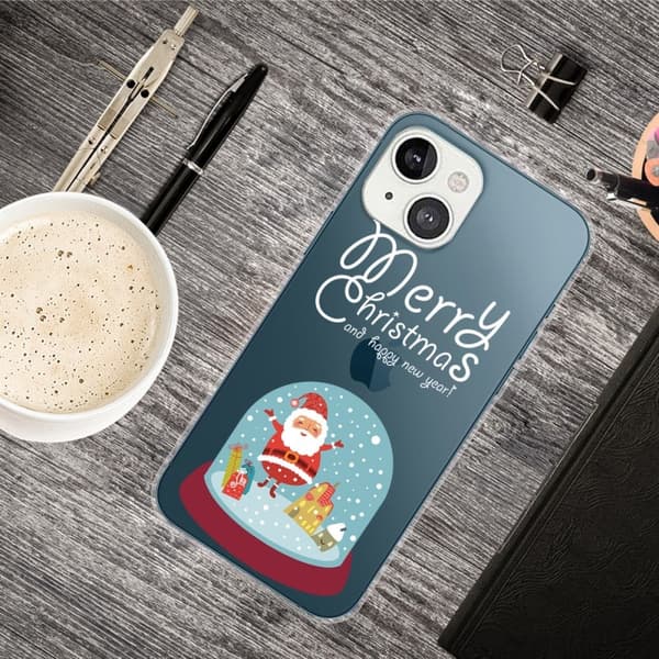 Joulu iPhone 13 Mini tapauksessa - Kristallipallo Multicolor