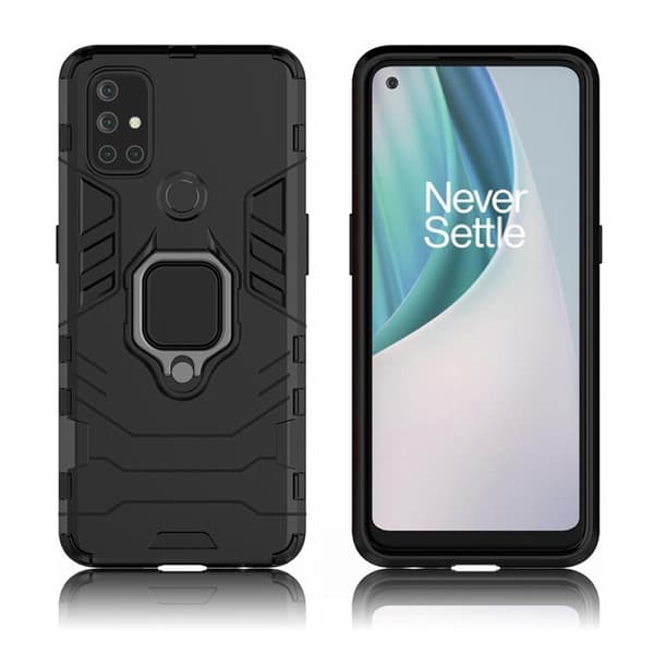 Ring Guard-etui - OnePlus Nord N10 5G - Svart Black