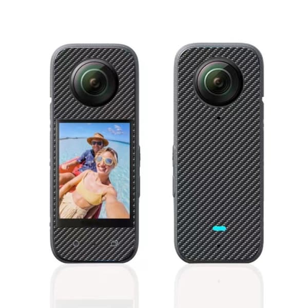 SUMMER BEE Insta360 X3-klistremerke - Svart Black
