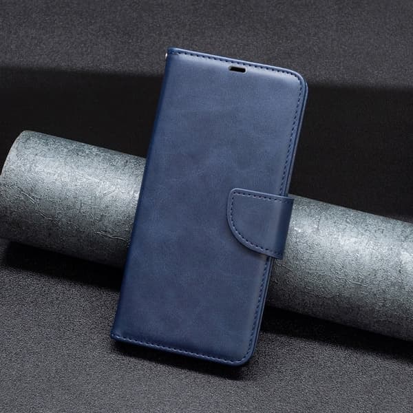 Oppo A60 læderetui med pung - Blå Blue