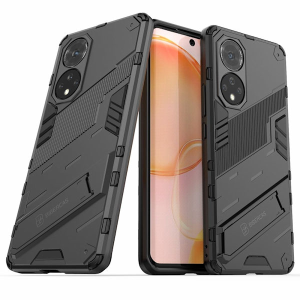 Støtsikkert hybriddeksel for Honor 50 - Svart Black