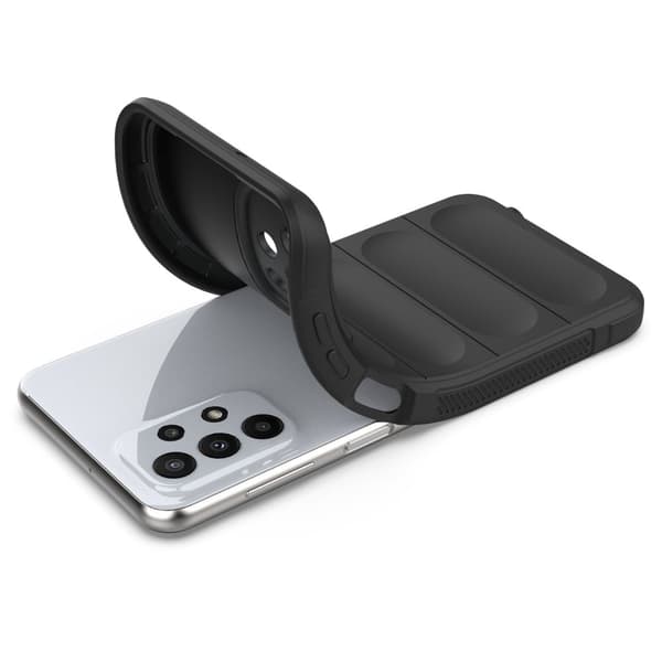 Blødt grebsformet cover til Samsung Galaxy A23 5G - Lilla Purple