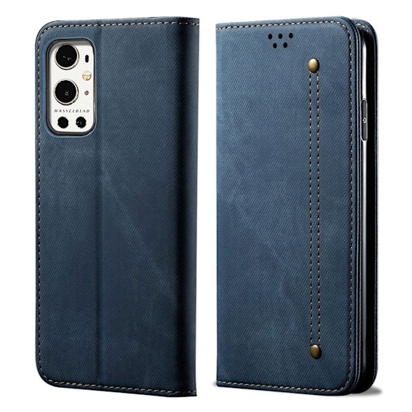 Jeans OnePlus 9 Pro Flippetui - Blå Blue