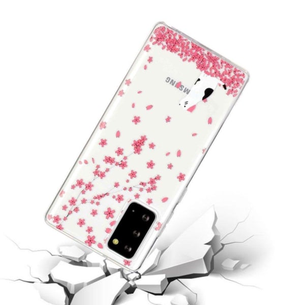 Deco Samsung Galaxy Note 20 case - Pink Flower Pink